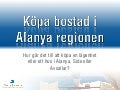 Att köpa lägenhet i alanya