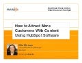 How to Attract More Customers With Content Using Hubspot
