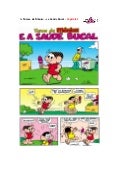 A turma da mônica saúde bucal