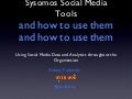 Aubrey Podolsky - Sysomos' Social Media Tools and How To Use Them