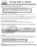 Audacity Basics