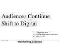 Audiences Shift to Digital Ad Spend Shifts Follow by Augustine Fou