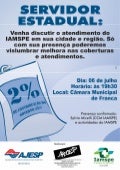 Audiências da CCM Iamspe em São Joaquim da Barra e Franca