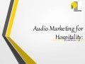 Telephony Marketing for Hospitality Properties