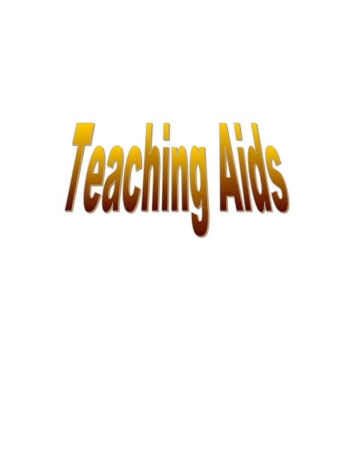 Use Of Audio Visual Aids In Teaching