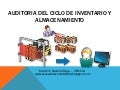 Auditoria del ciclo de inventario