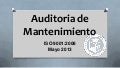 Auditoria de mantenimiento2