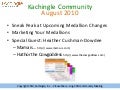 Aug 2010 Kachingle Community Meeting
