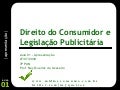 Legislação Publicitária - Aula 01 (02/09)