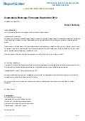 Australasia Beverage Forecasts September 2012