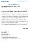 Australia Defence and Security Report Q1 2010