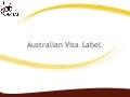 Australian visa & passport