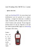 Autel maxidiag elite md703 for 4 system update internet