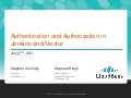 Authentication and authorization in Jenkins and nectar 1