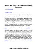 Autism and education   autism and family education