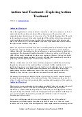 Autism and treatment   exploring autism treatment
