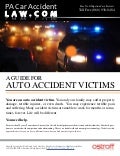 Auto Accident For Pa Car Accident Law