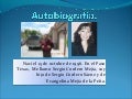 Autobiografía