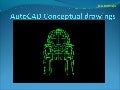 Auto cad conceptual drawings