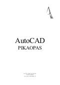 AutoCAD pikaopas
