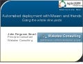 Automated Deployment with Maven - going the whole nine yards