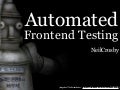 Automated Frontend Testing