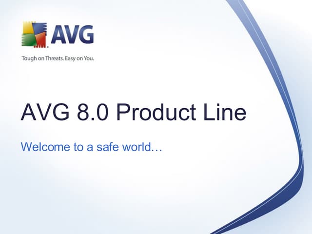 AVG 8.0 Product Listing