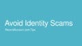 Avoid Identity Scams with RecordAccount.com