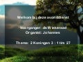 Zondag 24 Mei 2009 Avonddienst