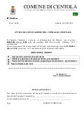 Consiglio Comunale Centola - Ordine del giorno del 4 giugno 2012.