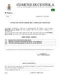 Consiglio Comunale Centola del 6 giugno 2012 - L'ordine del giorno.