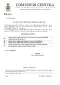 Consiglio Comunale Centola del 23 luglio 2012 - Ordine del giorno.