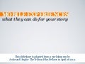 Mobile Experiences: What They Can Do For Your Story