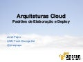 Palestra na QConSP com Peixe Urbano sobre Arquiteturas Cloud