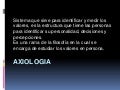 Axiologia y anomia