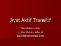 Ayat aktif transitif 
