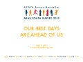 ASDA'A Burson-Marsteller Arab Youth Survey 2013