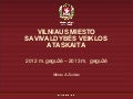 2012-2013 Vilniaus miesto savivaldybės ataskaita