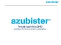 azubister Portfolio 2012