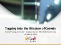 B M Crowdsourcing Presentation