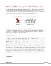 B2B Marketing & Sales: Value Propos...