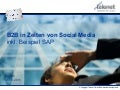 B2B in Zeiten von Social Media - Praxis & Zahlen