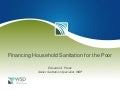 Financing Household Sanitation for the Poor