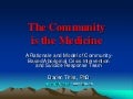The Community is the Medicine A Rationale and Model of Community-Based Aboriginal Crisis Intervention and Suicide Response Team
