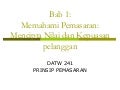 Bab 1 memahami pasaran