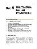 Bab9 multimedia dalam pendidikan