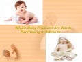 Which Baby Products Are Worth Purchasing In Advance