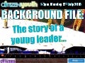 Background file  the story of a young leader