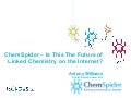 ChemSpider – Is This The Future of Linked Chemistry on the Internet?
