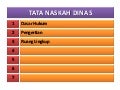 Bahan tata naskah dinas